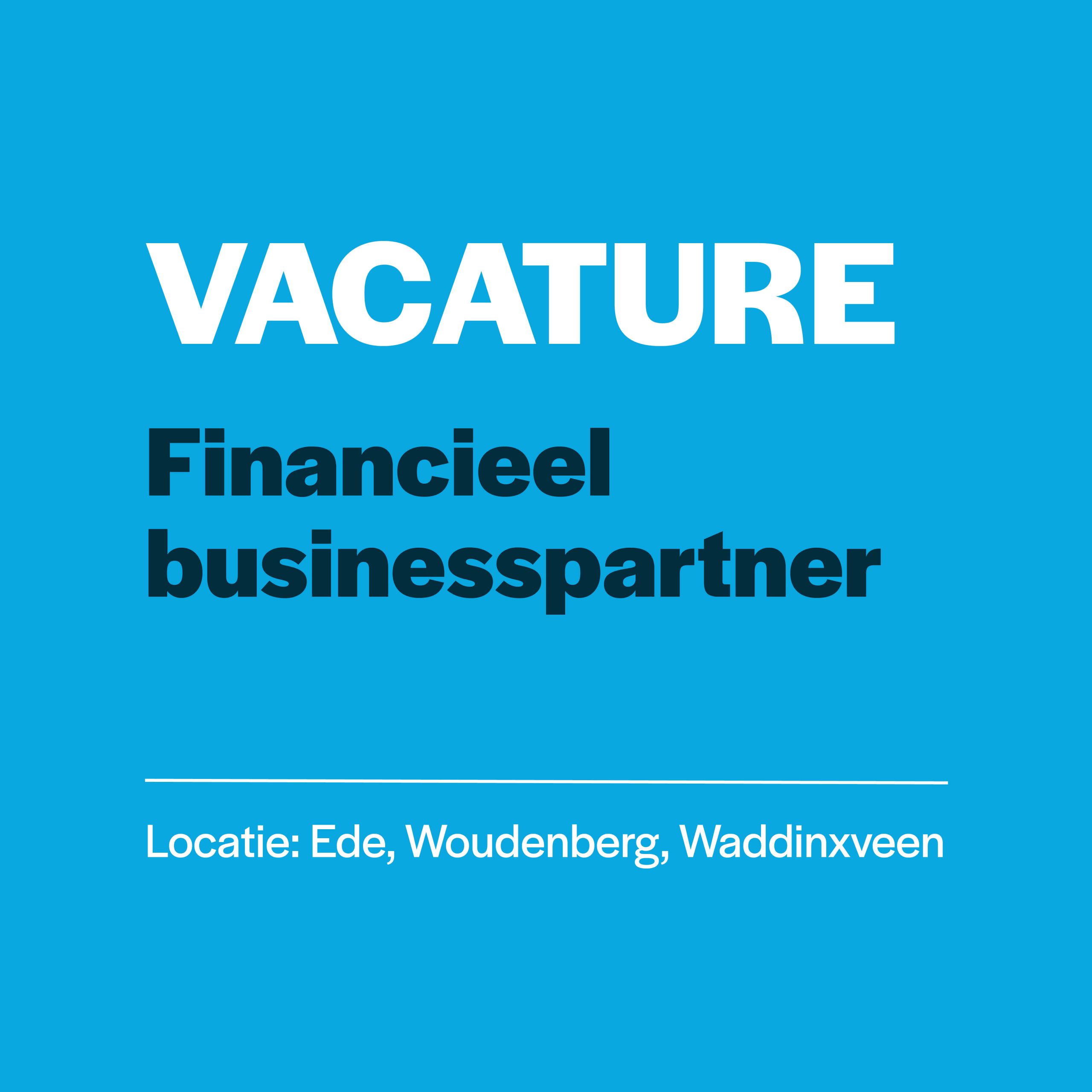 Vacature financieel businesspartner